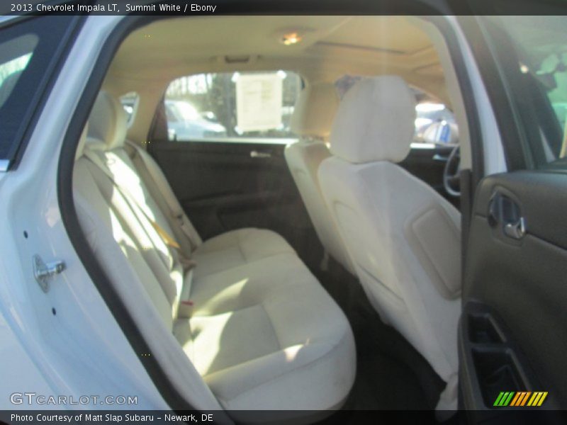 Summit White / Ebony 2013 Chevrolet Impala LT