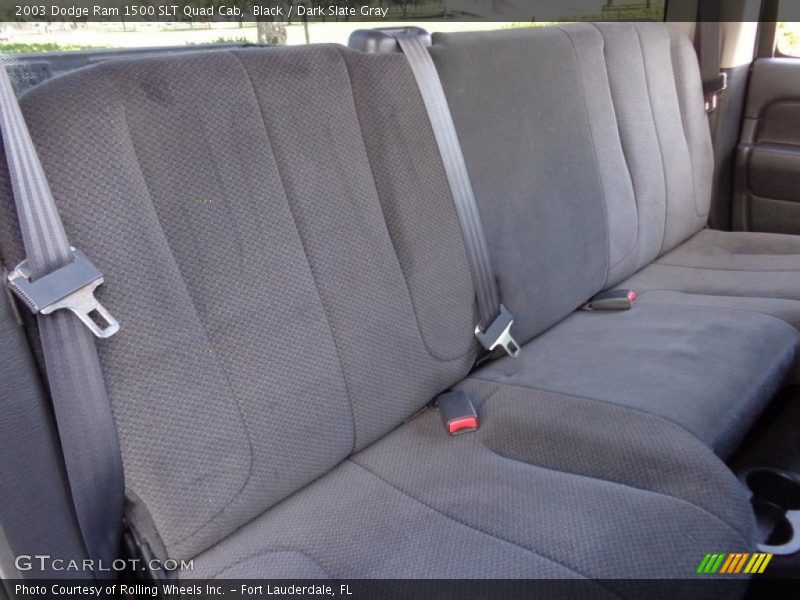 Black / Dark Slate Gray 2003 Dodge Ram 1500 SLT Quad Cab