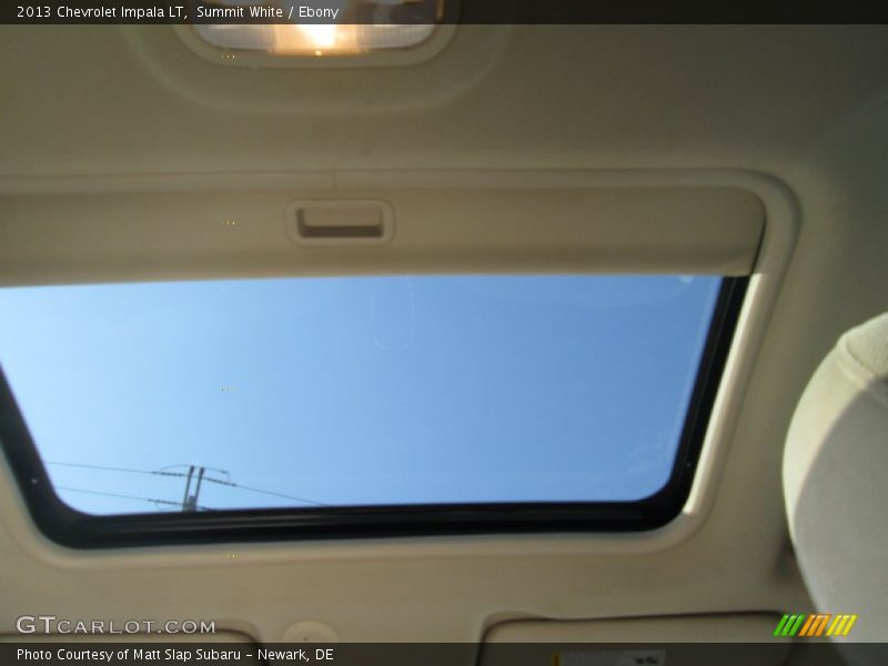 Summit White / Ebony 2013 Chevrolet Impala LT