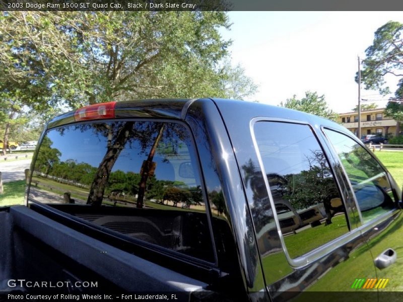 Black / Dark Slate Gray 2003 Dodge Ram 1500 SLT Quad Cab