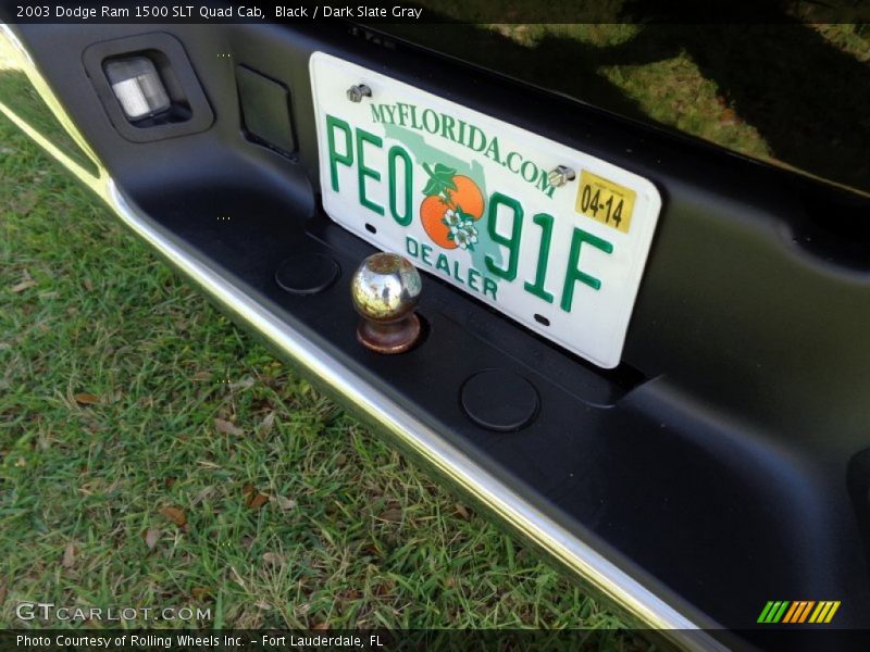 Black / Dark Slate Gray 2003 Dodge Ram 1500 SLT Quad Cab
