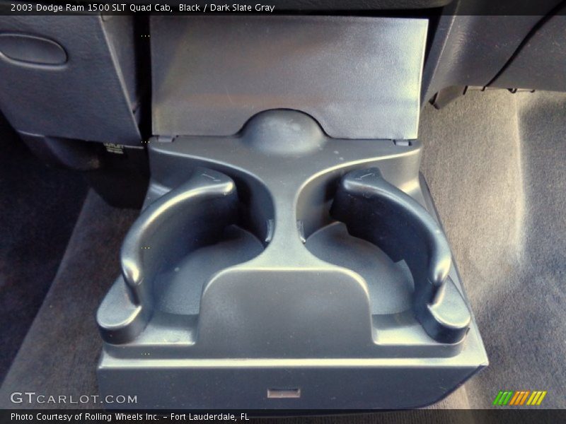 Black / Dark Slate Gray 2003 Dodge Ram 1500 SLT Quad Cab
