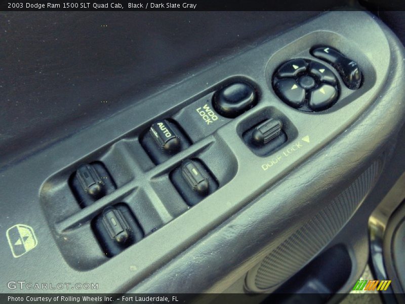 Black / Dark Slate Gray 2003 Dodge Ram 1500 SLT Quad Cab