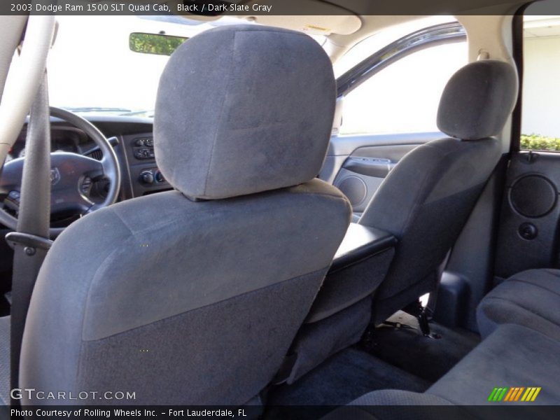 Black / Dark Slate Gray 2003 Dodge Ram 1500 SLT Quad Cab