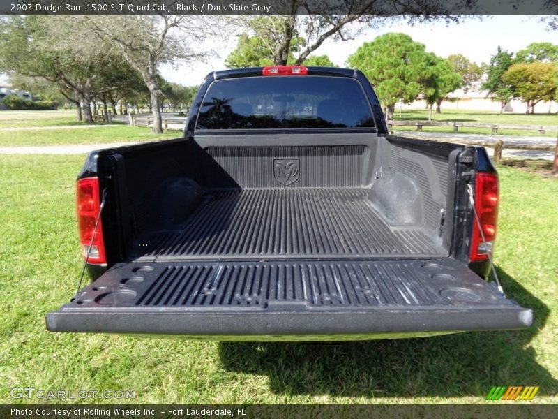 Black / Dark Slate Gray 2003 Dodge Ram 1500 SLT Quad Cab