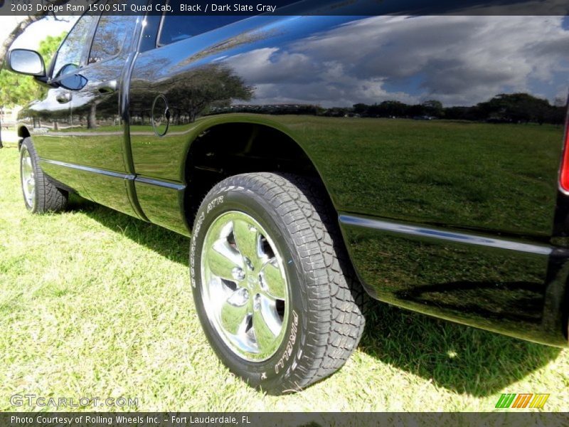 Black / Dark Slate Gray 2003 Dodge Ram 1500 SLT Quad Cab