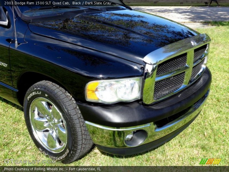 Black / Dark Slate Gray 2003 Dodge Ram 1500 SLT Quad Cab