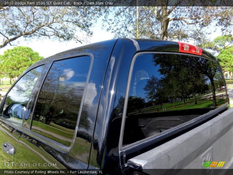 Black / Dark Slate Gray 2003 Dodge Ram 1500 SLT Quad Cab