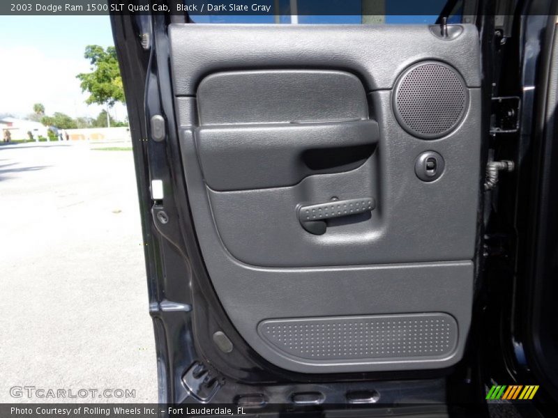 Black / Dark Slate Gray 2003 Dodge Ram 1500 SLT Quad Cab
