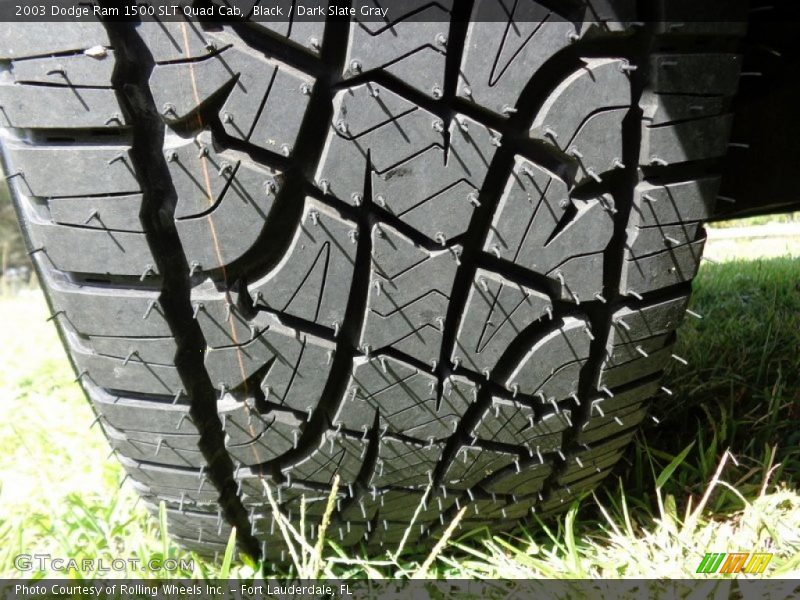 Black / Dark Slate Gray 2003 Dodge Ram 1500 SLT Quad Cab