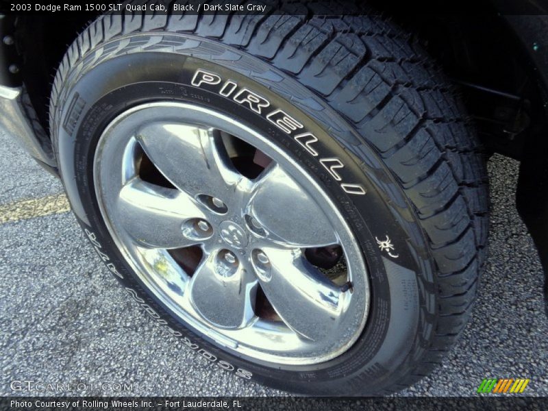 Black / Dark Slate Gray 2003 Dodge Ram 1500 SLT Quad Cab