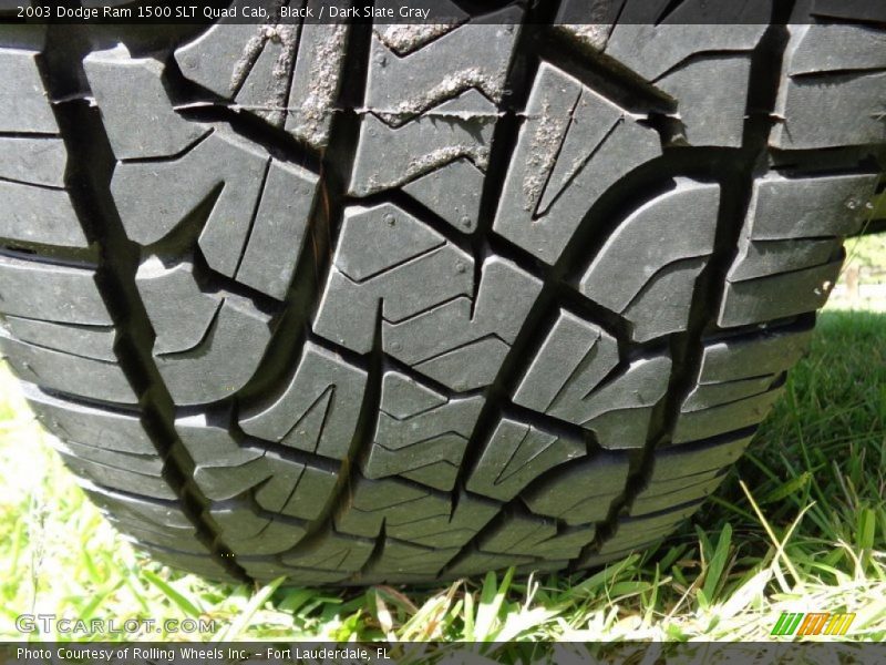 Black / Dark Slate Gray 2003 Dodge Ram 1500 SLT Quad Cab