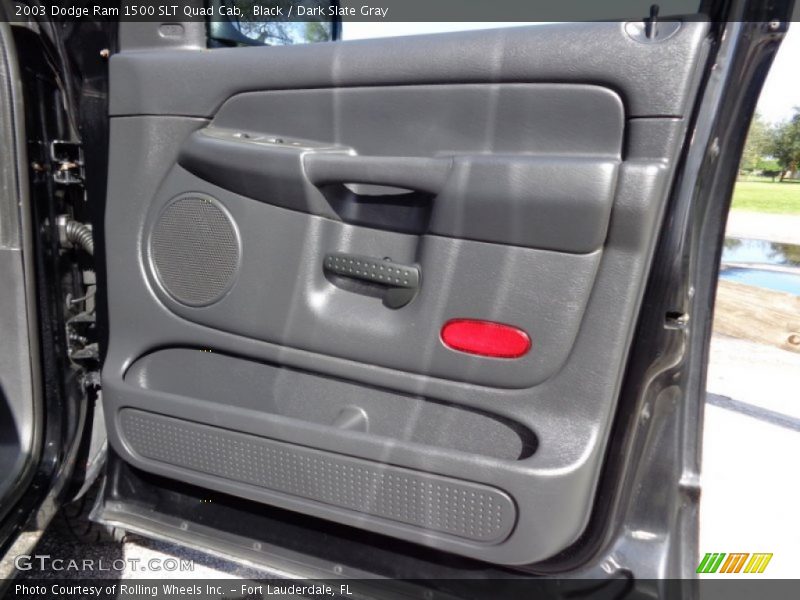 Black / Dark Slate Gray 2003 Dodge Ram 1500 SLT Quad Cab