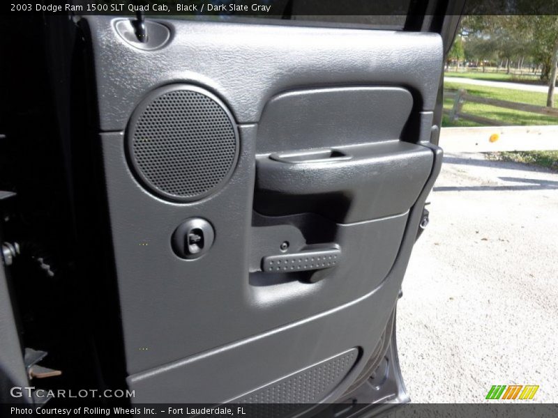 Black / Dark Slate Gray 2003 Dodge Ram 1500 SLT Quad Cab
