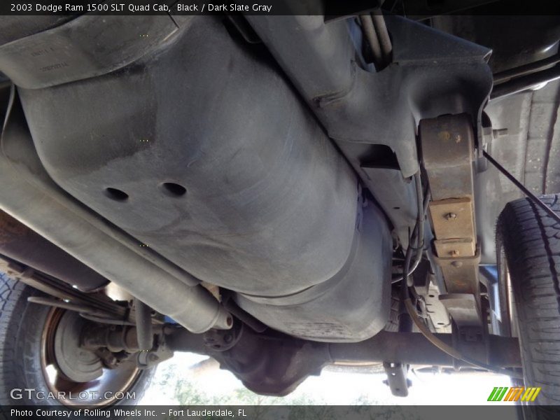 Black / Dark Slate Gray 2003 Dodge Ram 1500 SLT Quad Cab