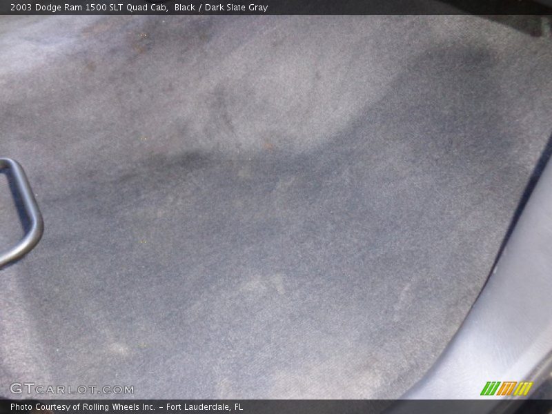 Black / Dark Slate Gray 2003 Dodge Ram 1500 SLT Quad Cab