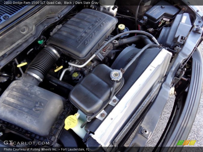 Black / Dark Slate Gray 2003 Dodge Ram 1500 SLT Quad Cab