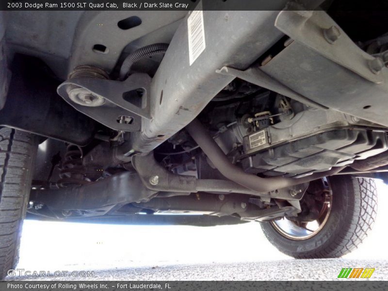 Black / Dark Slate Gray 2003 Dodge Ram 1500 SLT Quad Cab