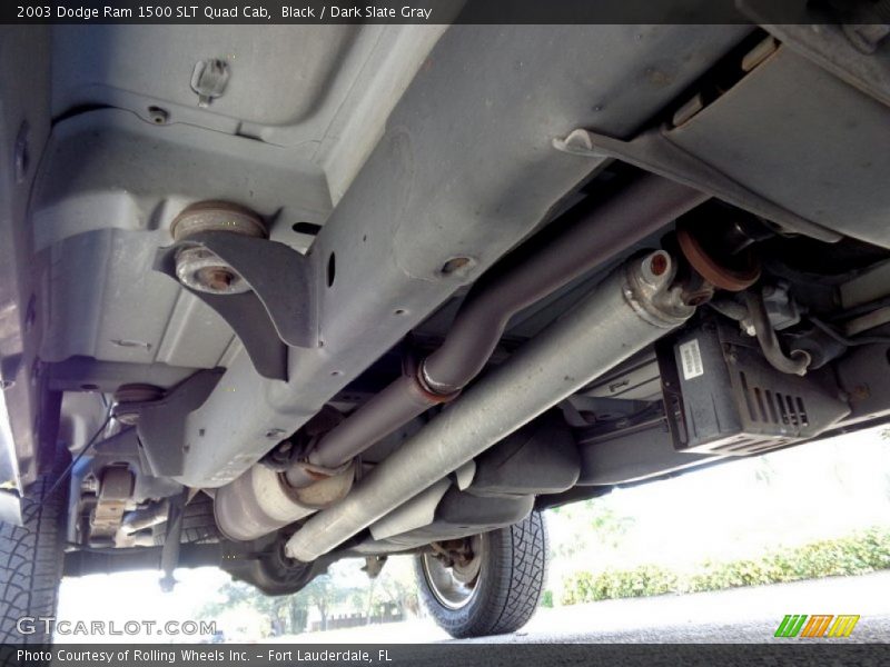 Black / Dark Slate Gray 2003 Dodge Ram 1500 SLT Quad Cab