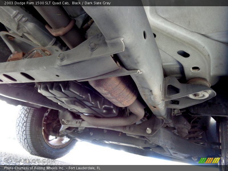 Black / Dark Slate Gray 2003 Dodge Ram 1500 SLT Quad Cab