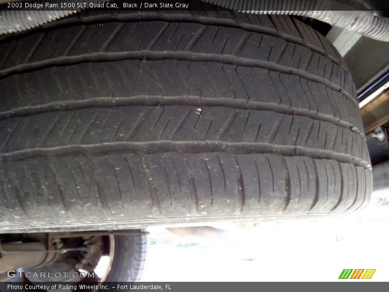 Black / Dark Slate Gray 2003 Dodge Ram 1500 SLT Quad Cab