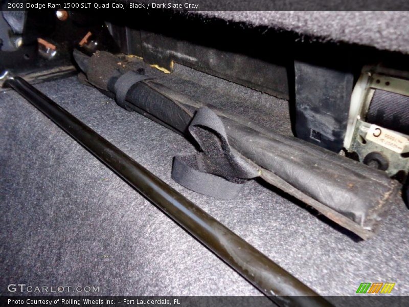 Black / Dark Slate Gray 2003 Dodge Ram 1500 SLT Quad Cab