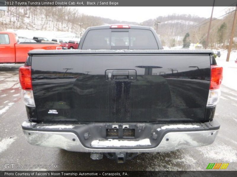 Black / Sand Beige 2012 Toyota Tundra Limited Double Cab 4x4