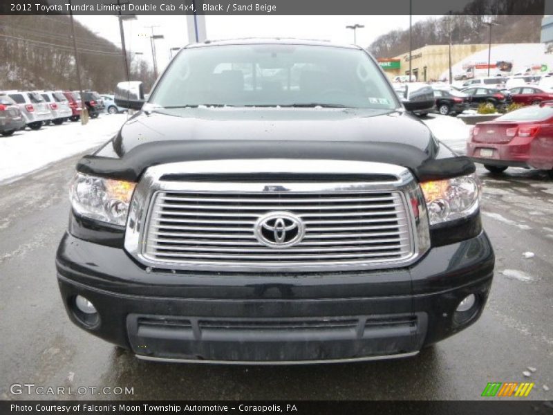 Black / Sand Beige 2012 Toyota Tundra Limited Double Cab 4x4