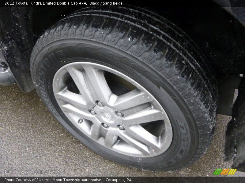 Black / Sand Beige 2012 Toyota Tundra Limited Double Cab 4x4