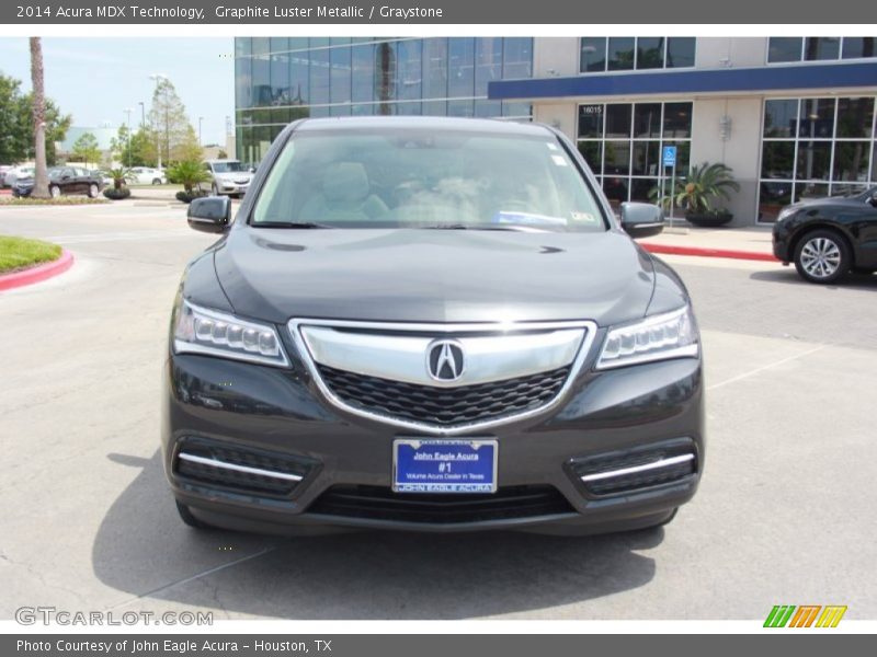 Graphite Luster Metallic / Graystone 2014 Acura MDX Technology