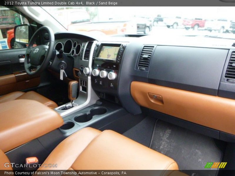Black / Sand Beige 2012 Toyota Tundra Limited Double Cab 4x4