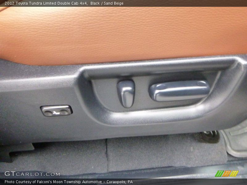 Black / Sand Beige 2012 Toyota Tundra Limited Double Cab 4x4