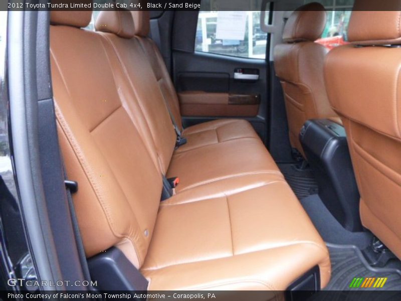 Black / Sand Beige 2012 Toyota Tundra Limited Double Cab 4x4