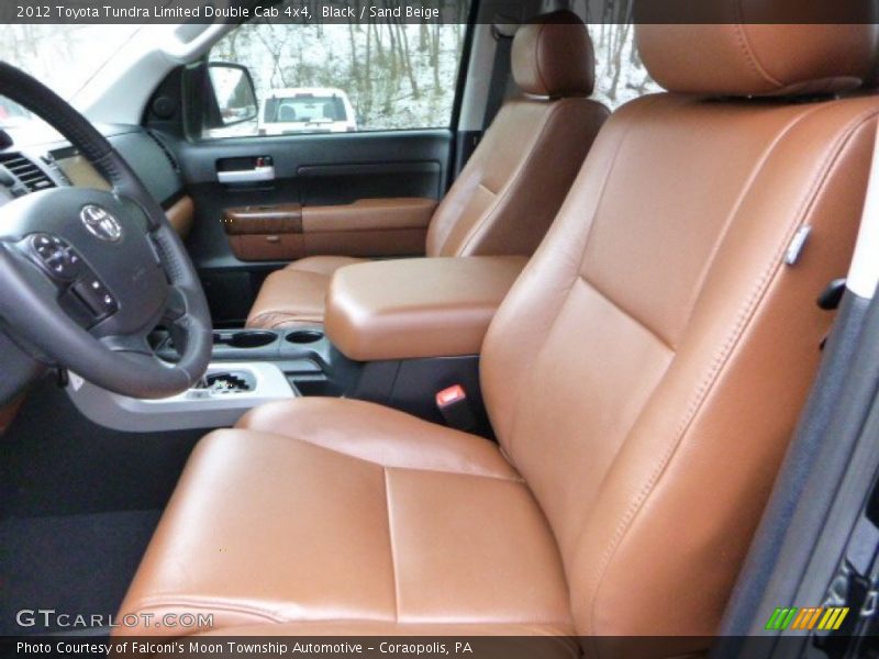 Black / Sand Beige 2012 Toyota Tundra Limited Double Cab 4x4