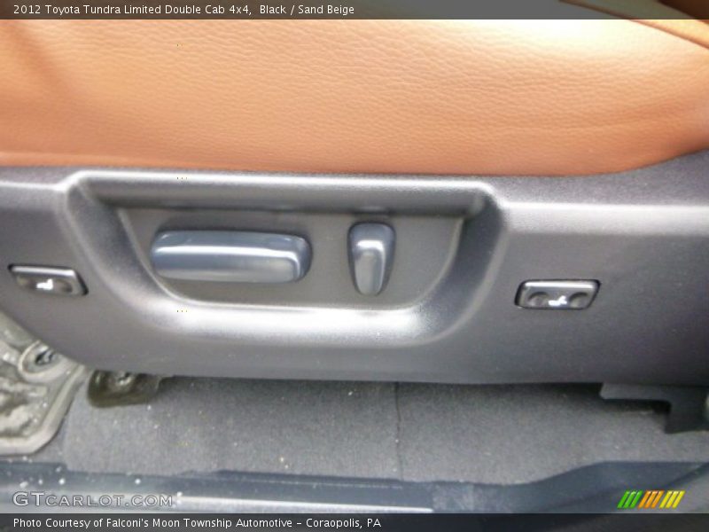 Black / Sand Beige 2012 Toyota Tundra Limited Double Cab 4x4