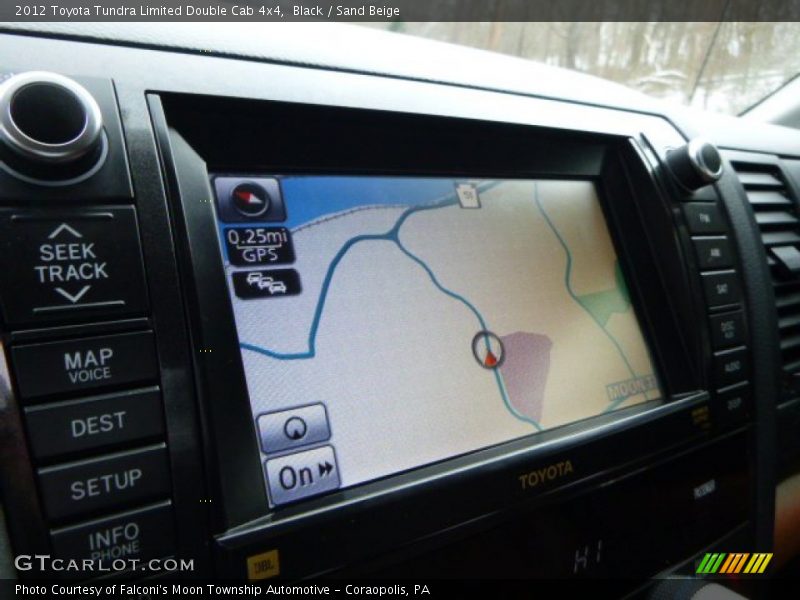 Black / Sand Beige 2012 Toyota Tundra Limited Double Cab 4x4