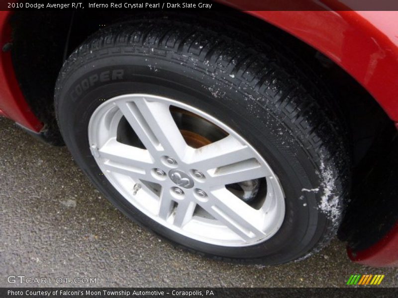 Inferno Red Crystal Pearl / Dark Slate Gray 2010 Dodge Avenger R/T