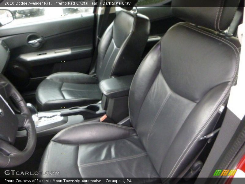 Inferno Red Crystal Pearl / Dark Slate Gray 2010 Dodge Avenger R/T