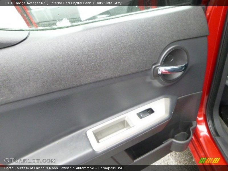 Inferno Red Crystal Pearl / Dark Slate Gray 2010 Dodge Avenger R/T