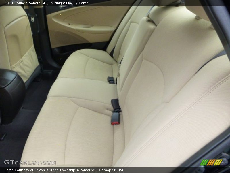 Midnight Black / Camel 2011 Hyundai Sonata GLS