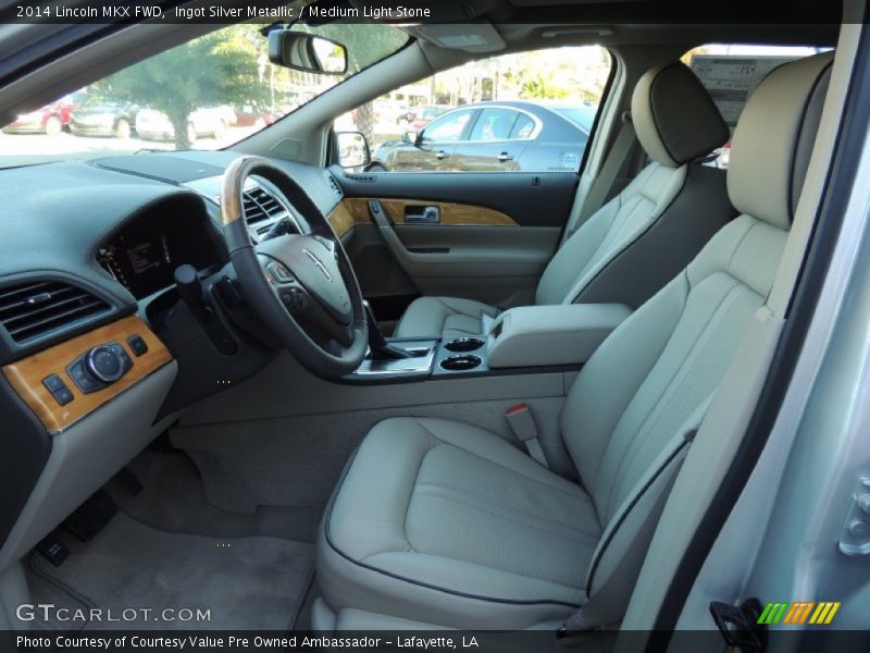  2014 MKX FWD Medium Light Stone Interior