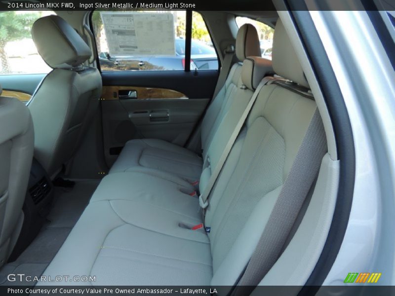 Rear Seat of 2014 MKX FWD