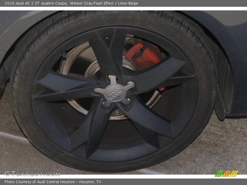 Meteor Gray Pearl Effect / Linen Beige 2010 Audi A5 2.0T quattro Coupe