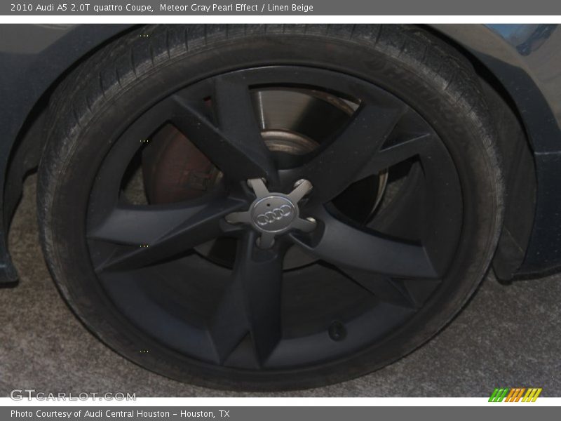 Meteor Gray Pearl Effect / Linen Beige 2010 Audi A5 2.0T quattro Coupe