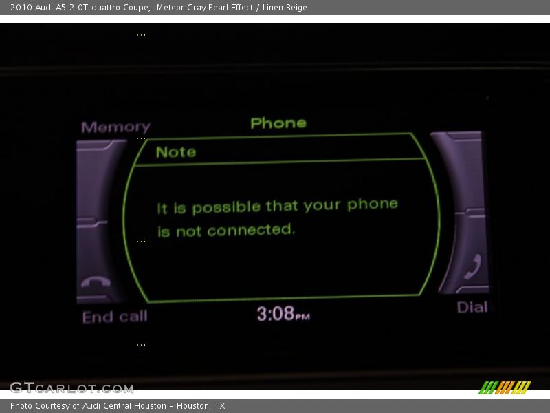 Meteor Gray Pearl Effect / Linen Beige 2010 Audi A5 2.0T quattro Coupe