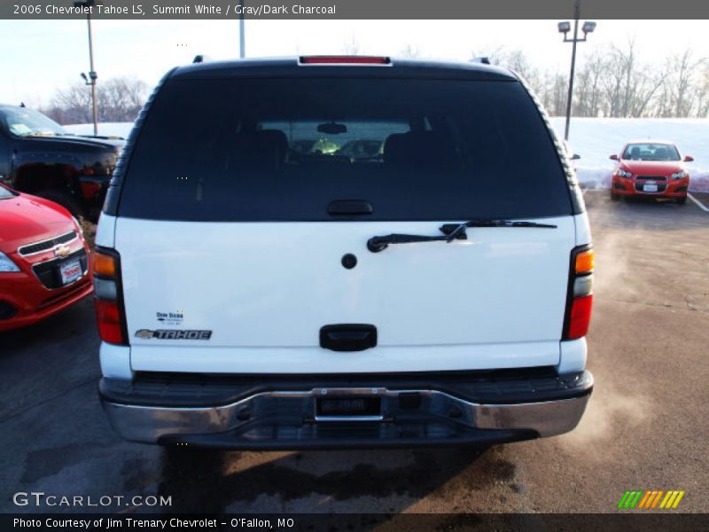 Summit White / Gray/Dark Charcoal 2006 Chevrolet Tahoe LS
