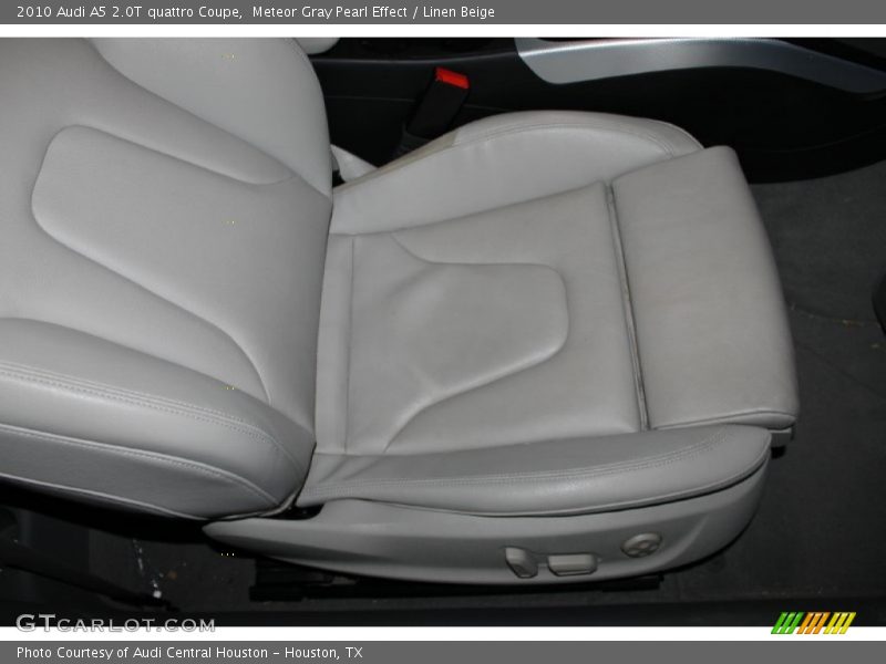 Meteor Gray Pearl Effect / Linen Beige 2010 Audi A5 2.0T quattro Coupe