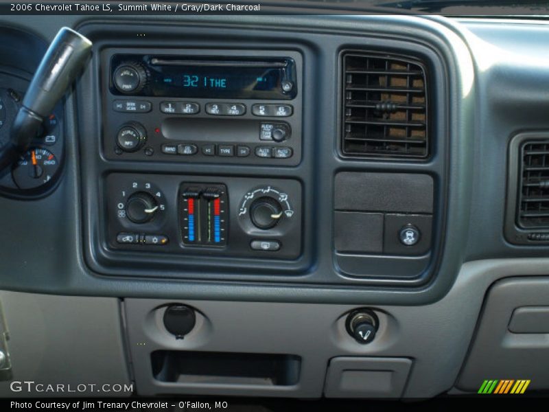 Summit White / Gray/Dark Charcoal 2006 Chevrolet Tahoe LS