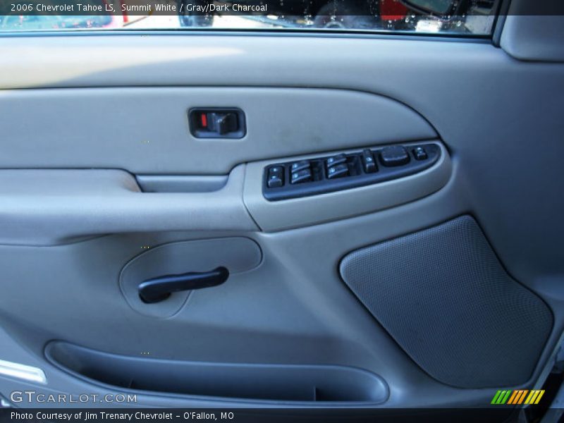 Summit White / Gray/Dark Charcoal 2006 Chevrolet Tahoe LS