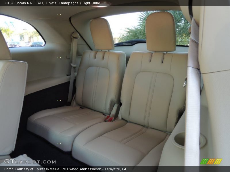 Rear Seat of 2014 MKT FWD